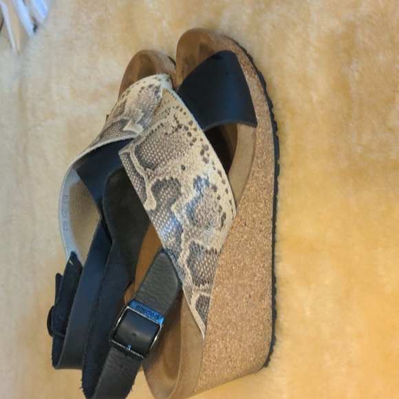Birkenstock Papillo wedges 37 EUC - Picture 4 of 6